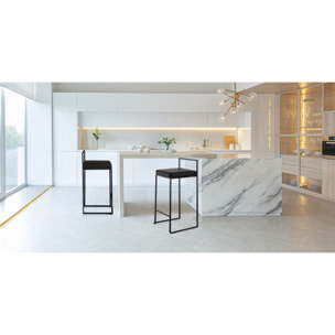 Tomasucci set 2 Sgabelli DODO BLACK HOME