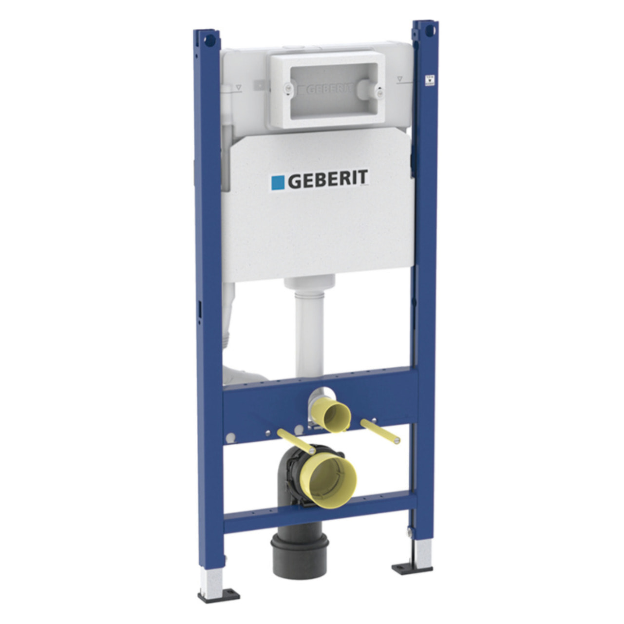 Duofix Pack WC bâti-support + WC suspendu sans bride Roca avec abattant SoftClose + plaque blanche (GEBROGAWR01-FR)