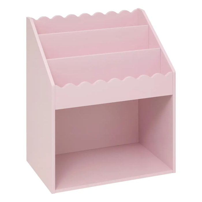 Bibliothèque "Antea" rose 60x48cm