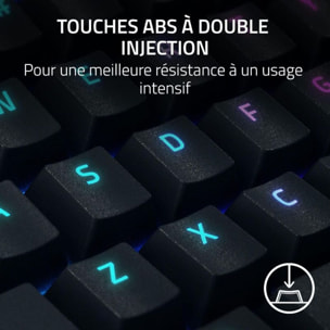 Clavier gamer RAZER BLACKWIDOW V4 X SWITCH JAUNE