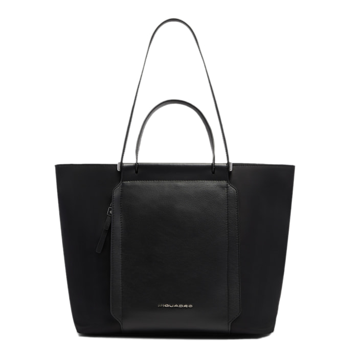 Piquadro Borsa donna porta pc 14" in tessuto riciclato