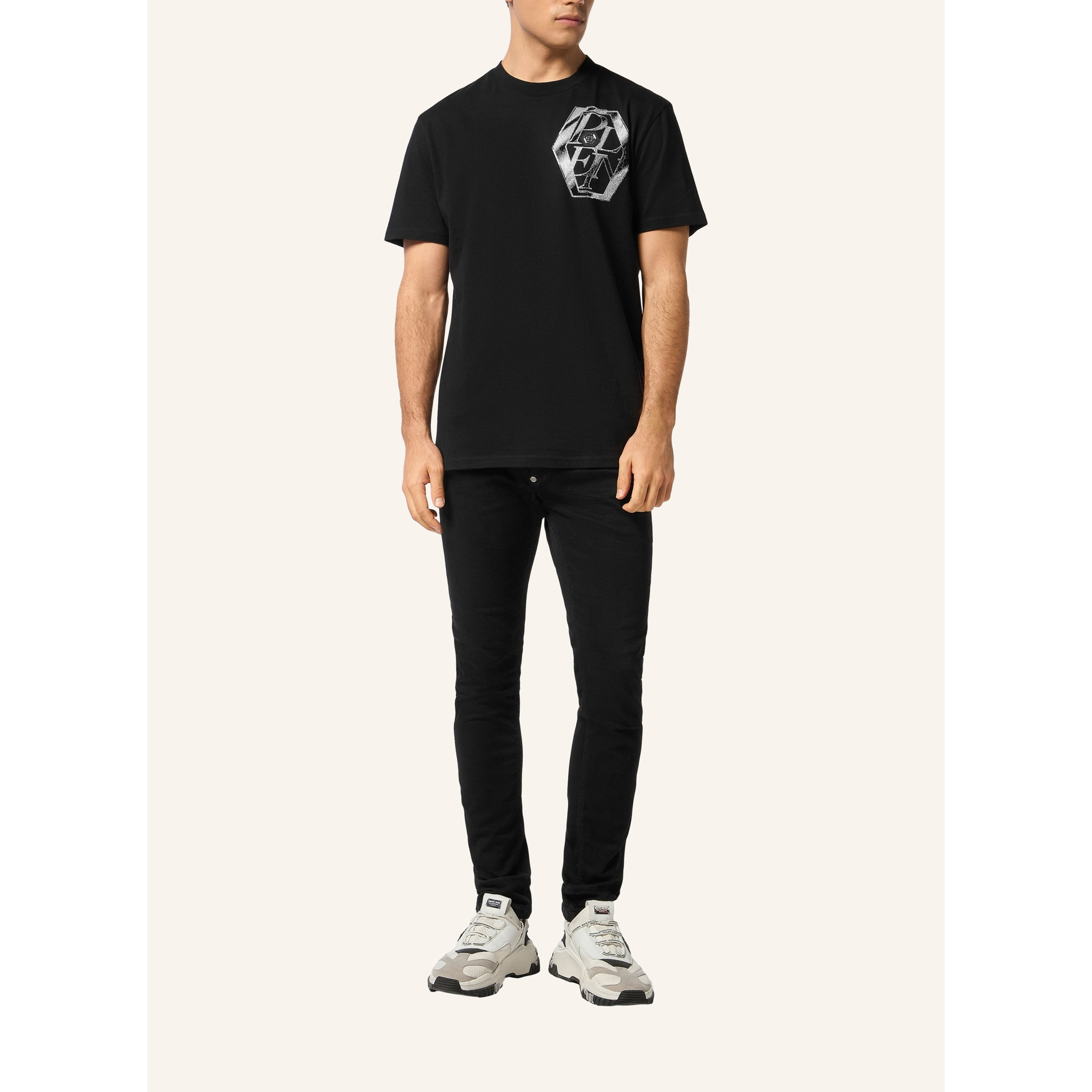 PHILIPP PLEIN Maglietta girocollo Ss