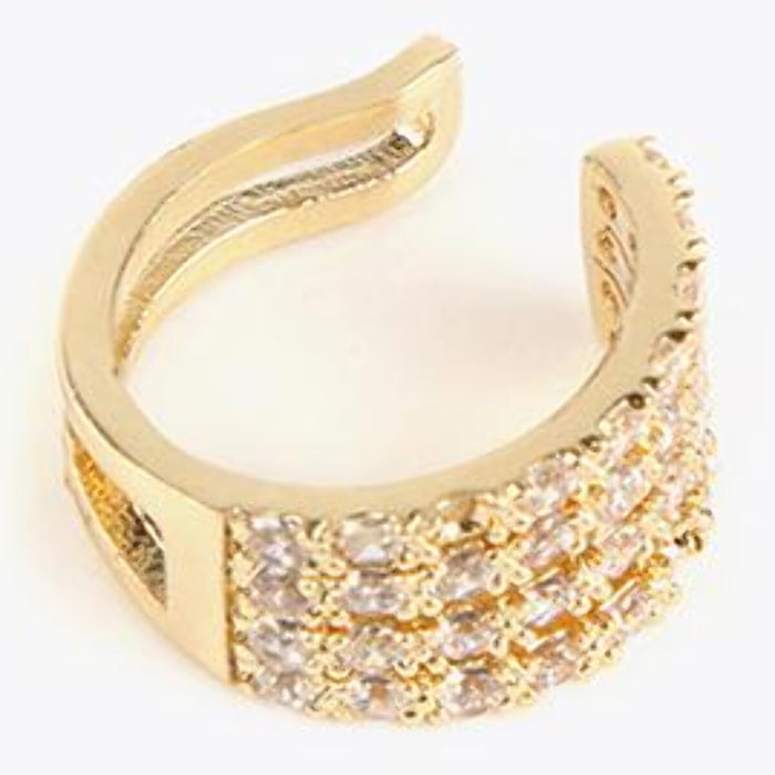 Orecchino piercing in cristallo