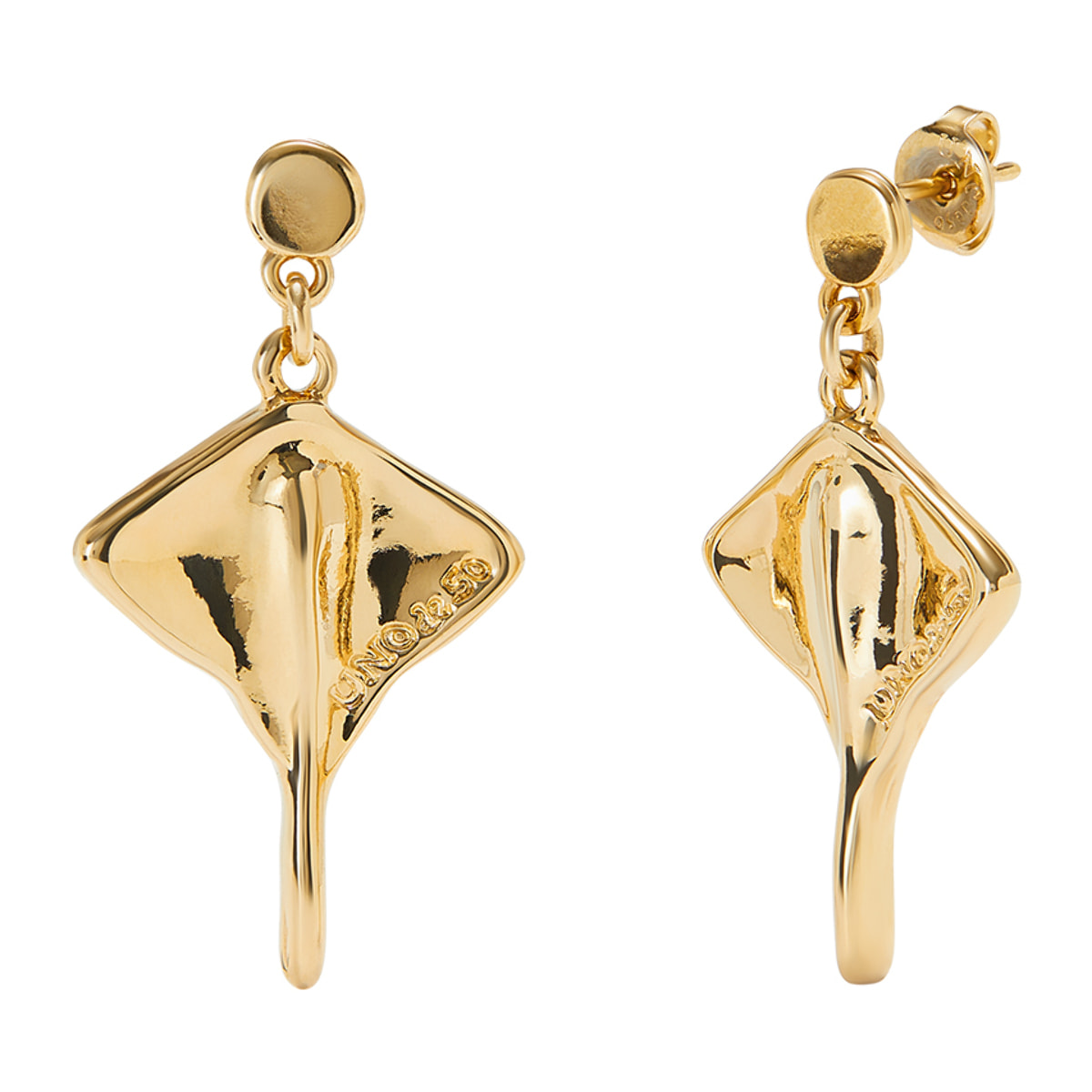 Pendiente SER MAJESTUOSA ORO U