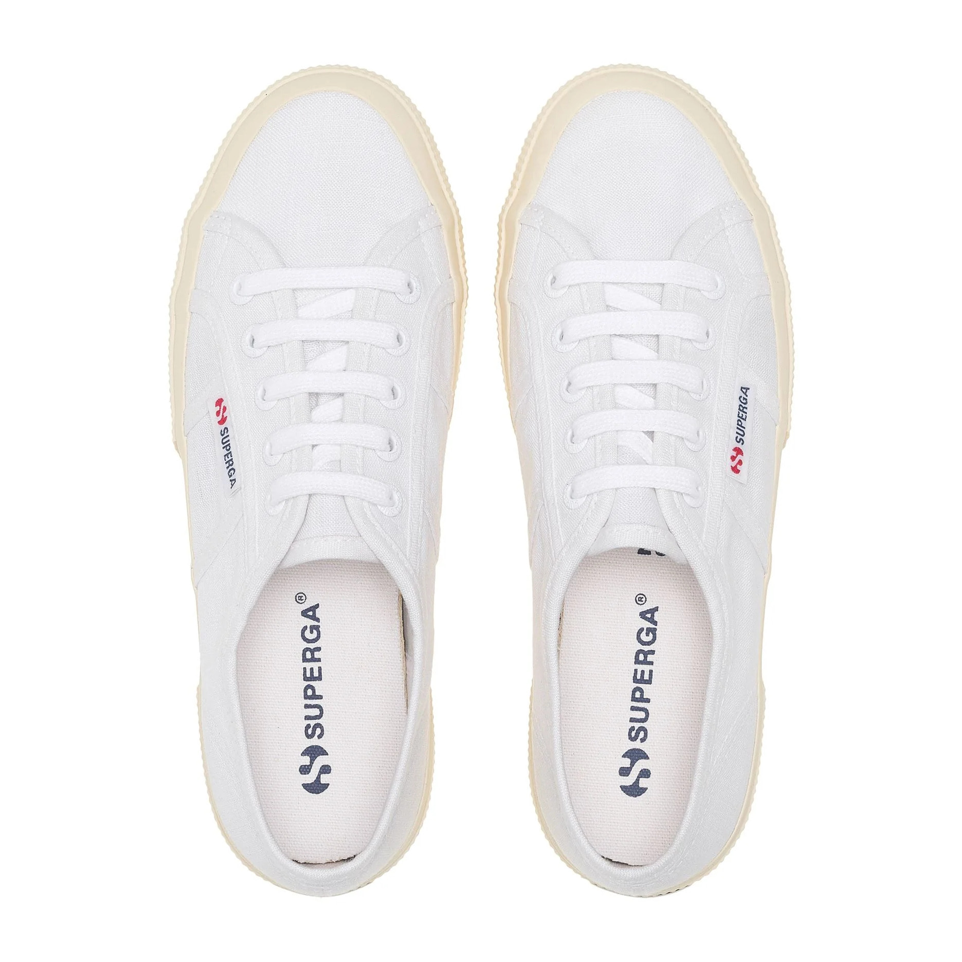 Le Superga Uomo Donna Bianco 2750 Linen
