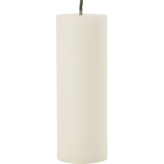 J-Line bougie exterieure Pilier - paraffine - blanc - XL - 50H