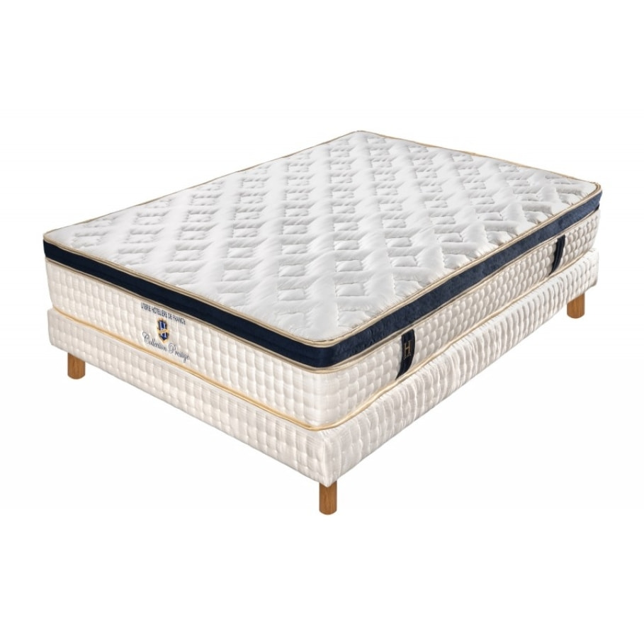 ENSEMBLE Majestic - Matelas 2 places + 1 Sommier