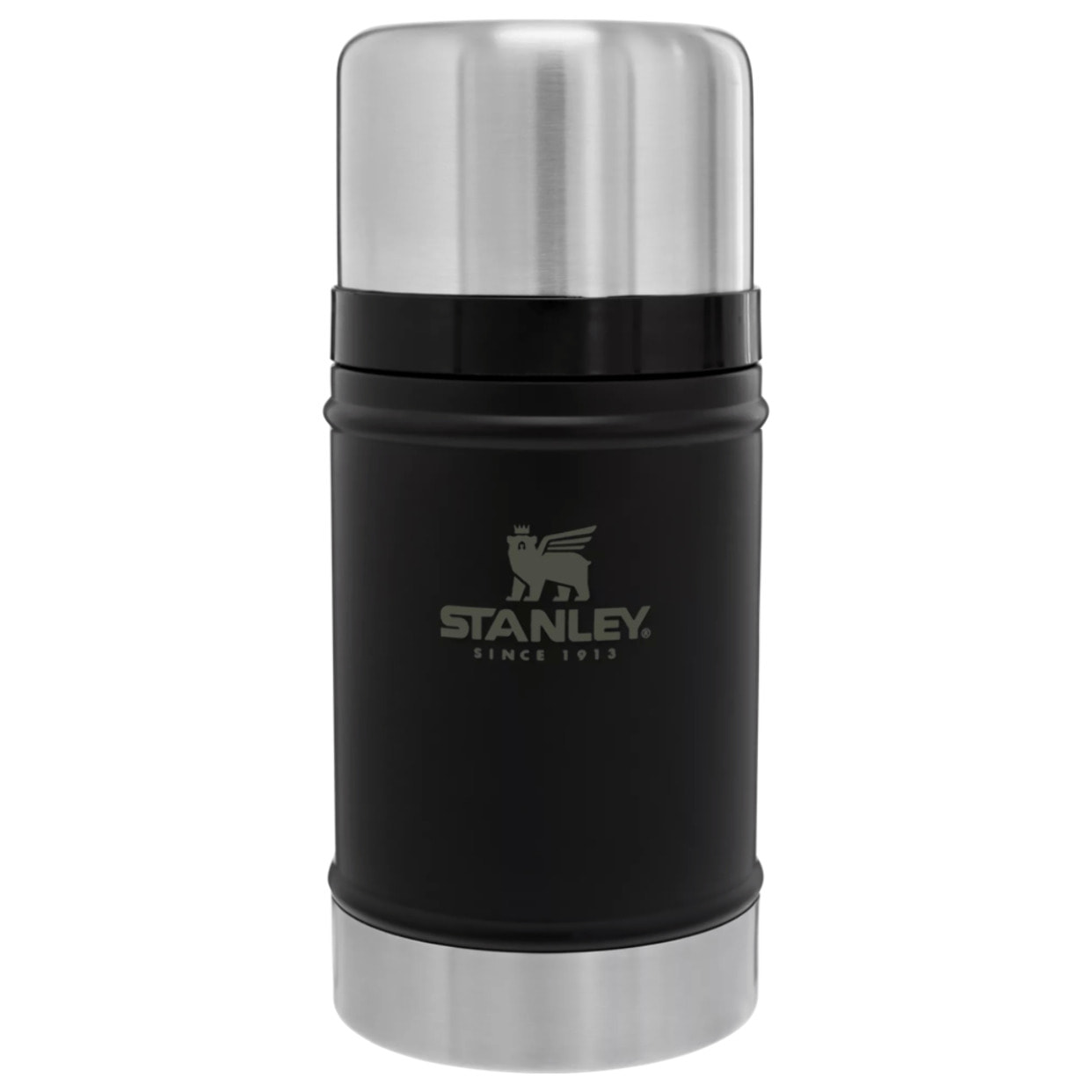 Thermos Alimenti - 0,71L - CLASSIC LEGENDARY FOOD JAR - Matte Black Pebble