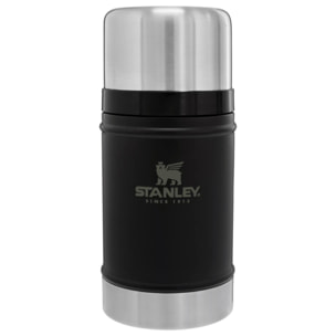 Thermos Alimenti - 0,71L - CLASSIC LEGENDARY FOOD JAR - Matte Black Pebble