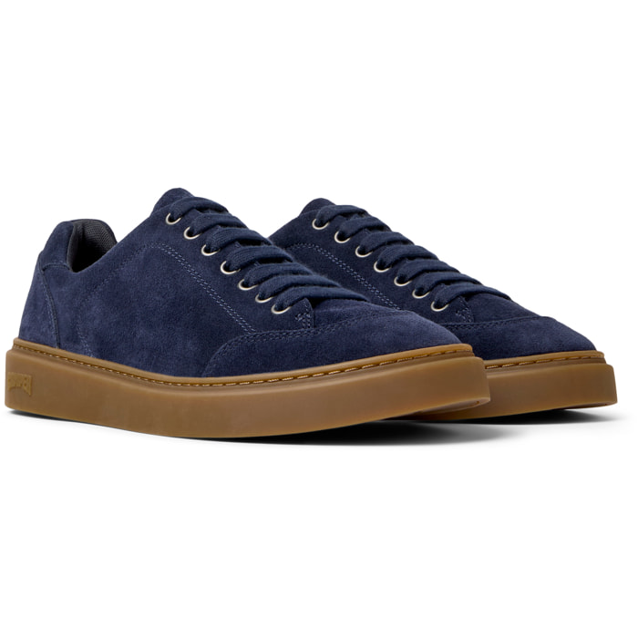Sneakers - CAMPER Runner Twentyfive - Blu - Pelle scamosciata
