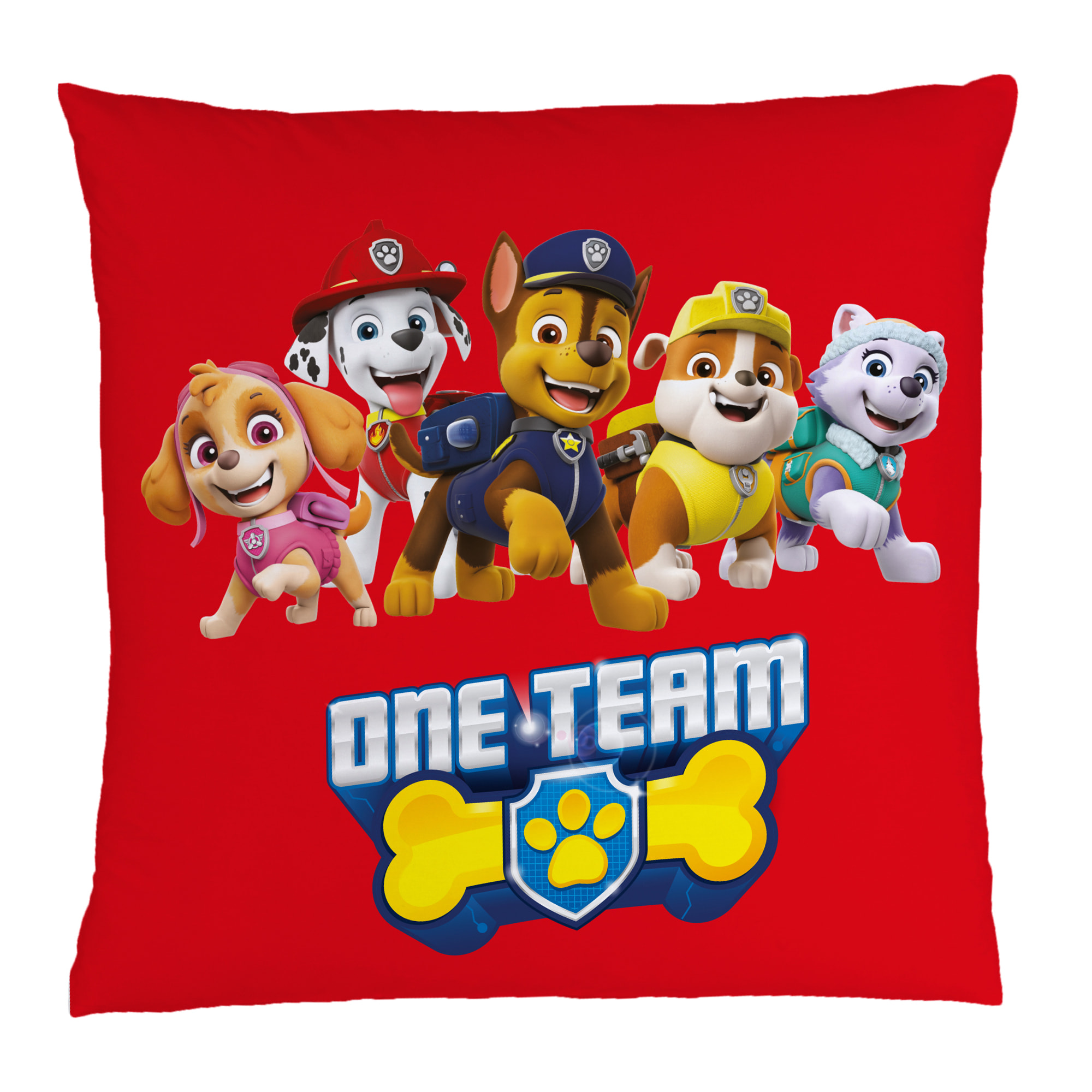 Ensemble Plaid et Coussin, PAT PATROUILLE READY FOR ACTION