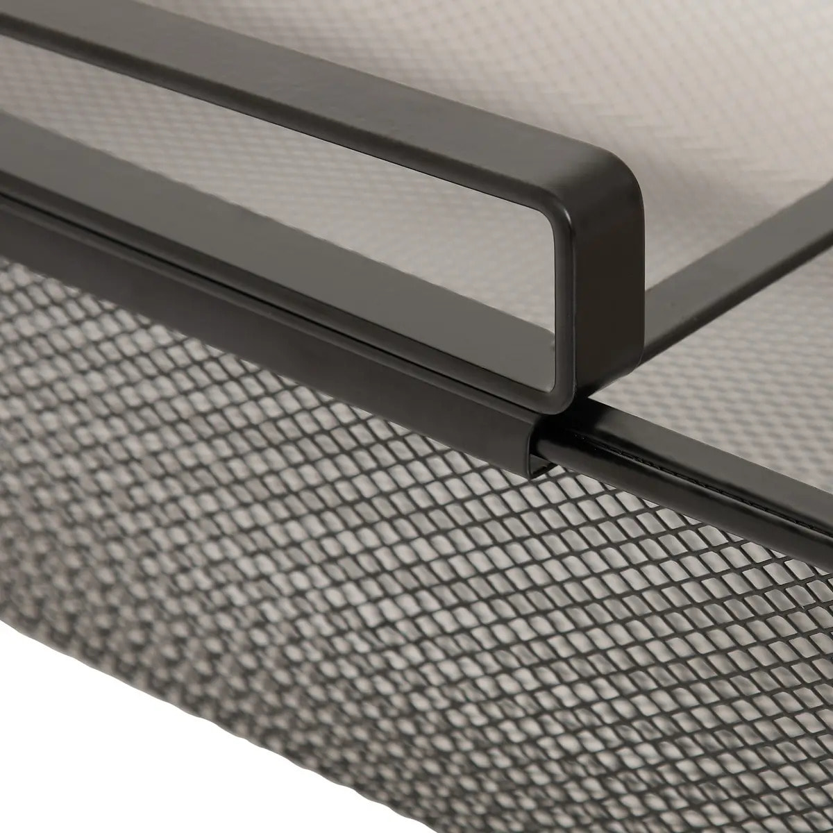 Etagère suspendue avec tiroir coulissant Spacy noir