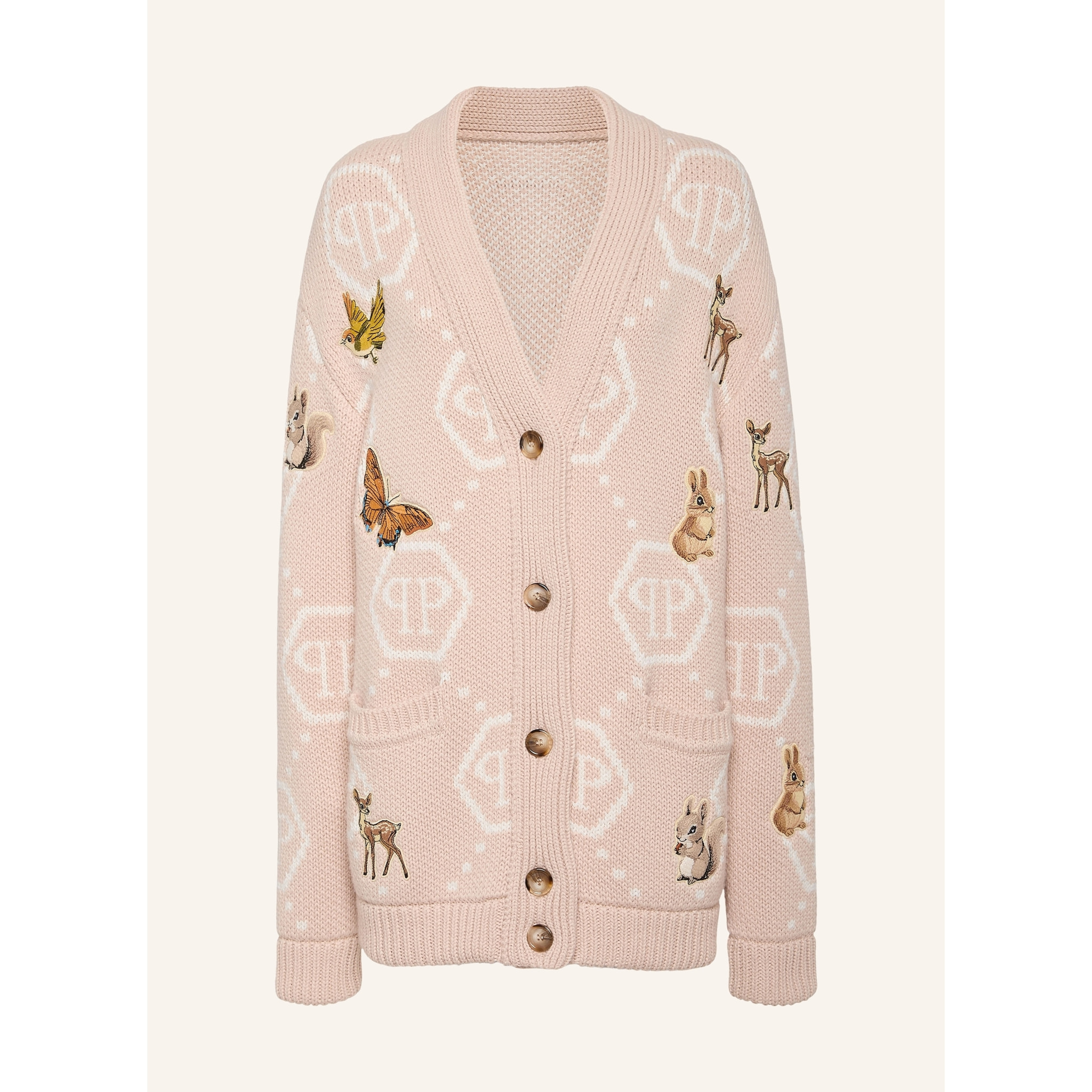 PHILIPP PLEIN Cárdigan largo