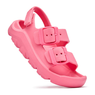 Sandalias Abiertas de Niña en Coral