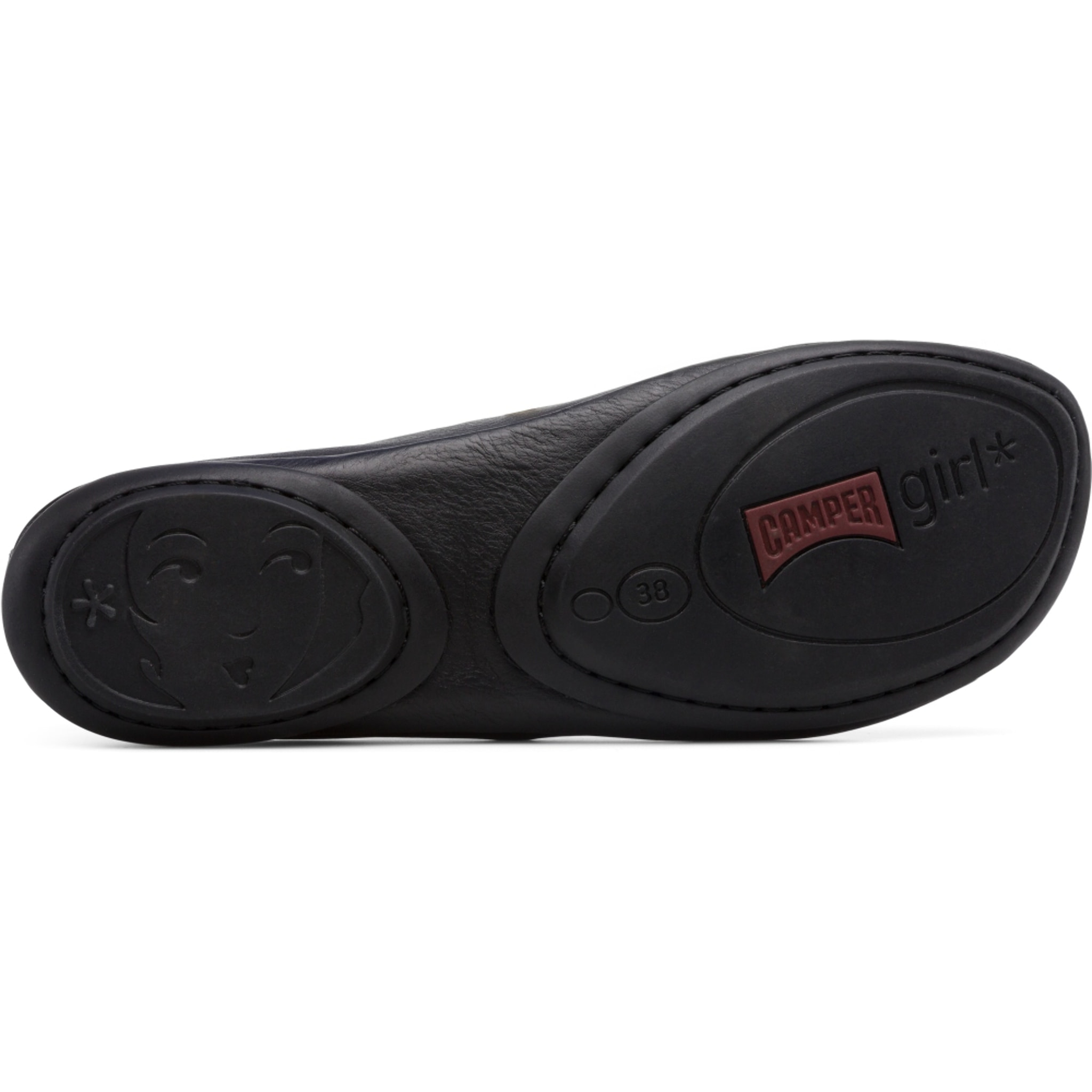 Camper Bailarinas Mujer Right Nina Negro