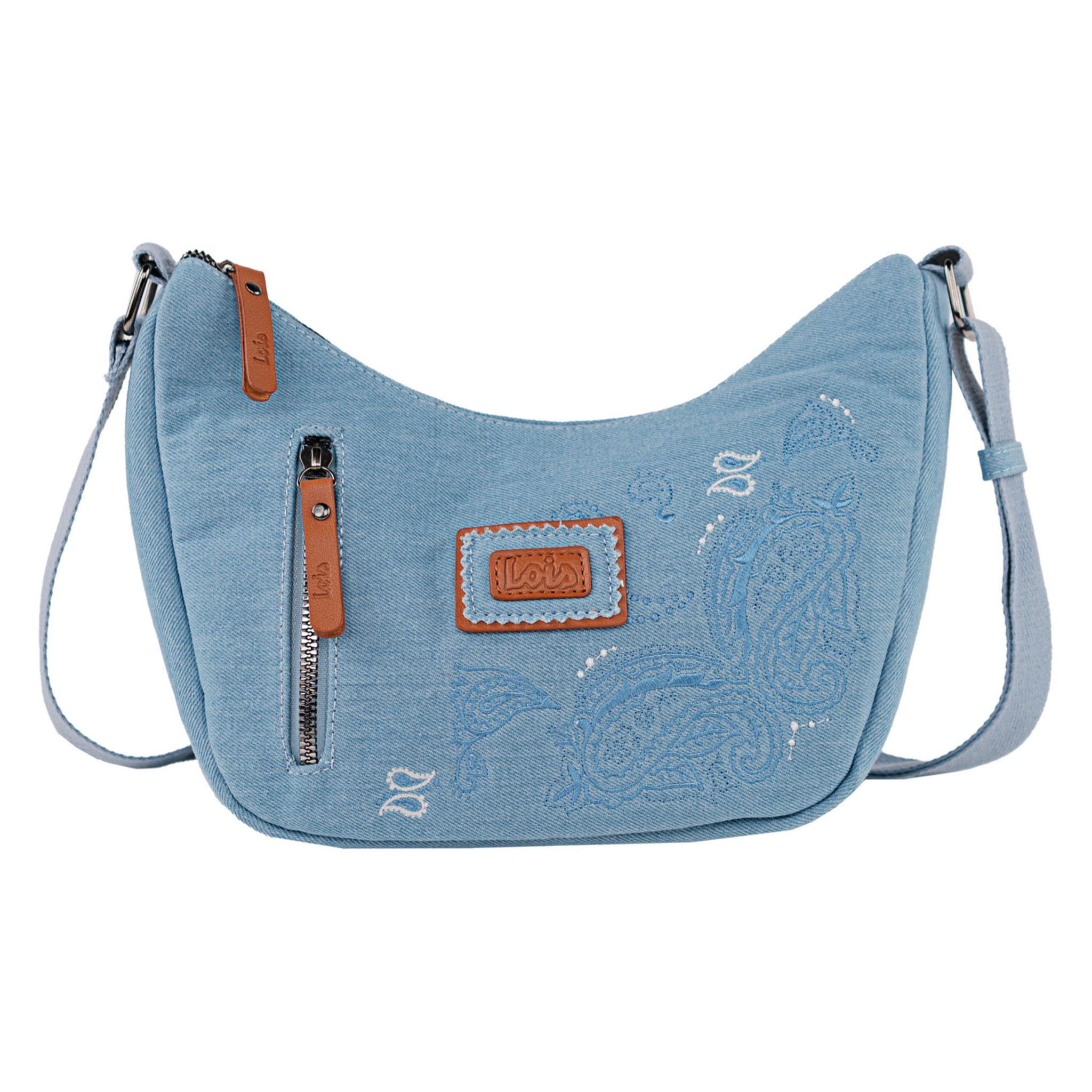 Bolso Bandolera Mujer Veg/Pu Lois Cincinnati Azul