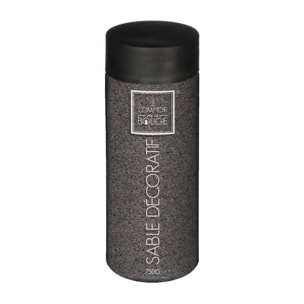 Sable déco noir 750g