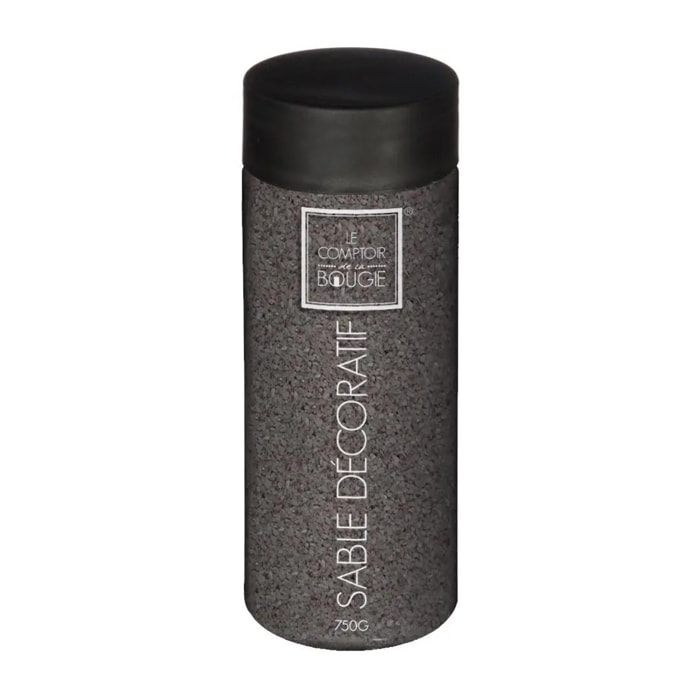 Sable déco noir 750g