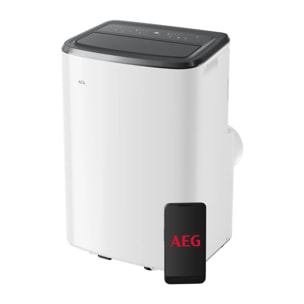 AEG Aire acondicionado portátil Comfort 6000 de 9.000 BTUs para 31-35 m² AXP26U339CW | Reacondicionado