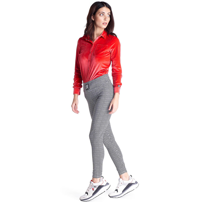 Leggings da donna damascati College