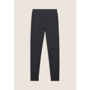 Leggings donna in felpa garzata elasticizzata