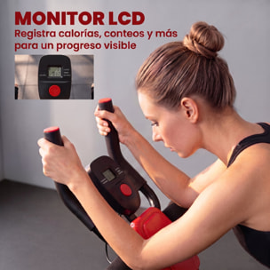 SPORTNOW Máquina Abdominales Plegable con Monitor LCD, Entrenador de Abdominales para Casa, Aparato de Entrenamiento Muscular Multifuncional, Carga 120 kg, para Entrenamiento de Cuerpo Completo