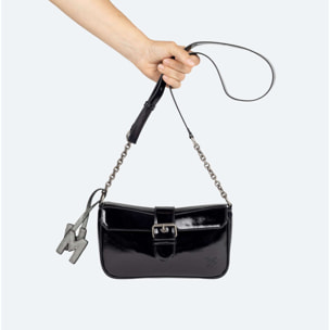 BOLSO MH CROSSBODY BAGUETTE C/BLACK