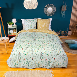 Parure De Couette 3pcs Microfibre Florissane