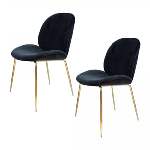 Chaise semi artisanal LOT DE 2 SISI