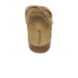 SANDALIA CÁDIZ BABUNKERS MARRON