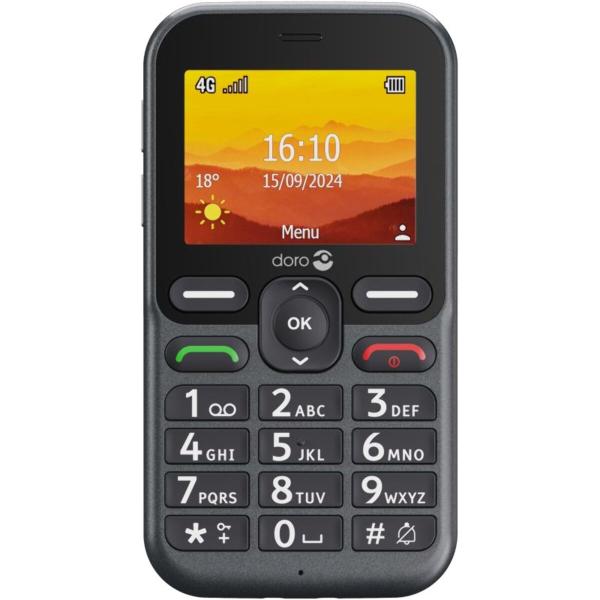 Téléphone portable DORO Leva L10 Graphite