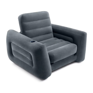 Intex Poltrona Letto Gonfiabile, 1 posto, 117x224x66 cm