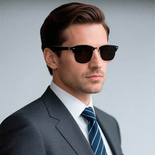 Gafas inteligentes A03-316C1, control de llamada bluetooth, asistente de voz, traducción AI.