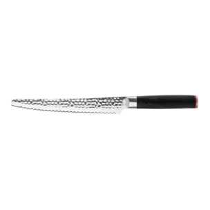 Coltello da pane seghettato | acciaio 440C | L: 20 cm