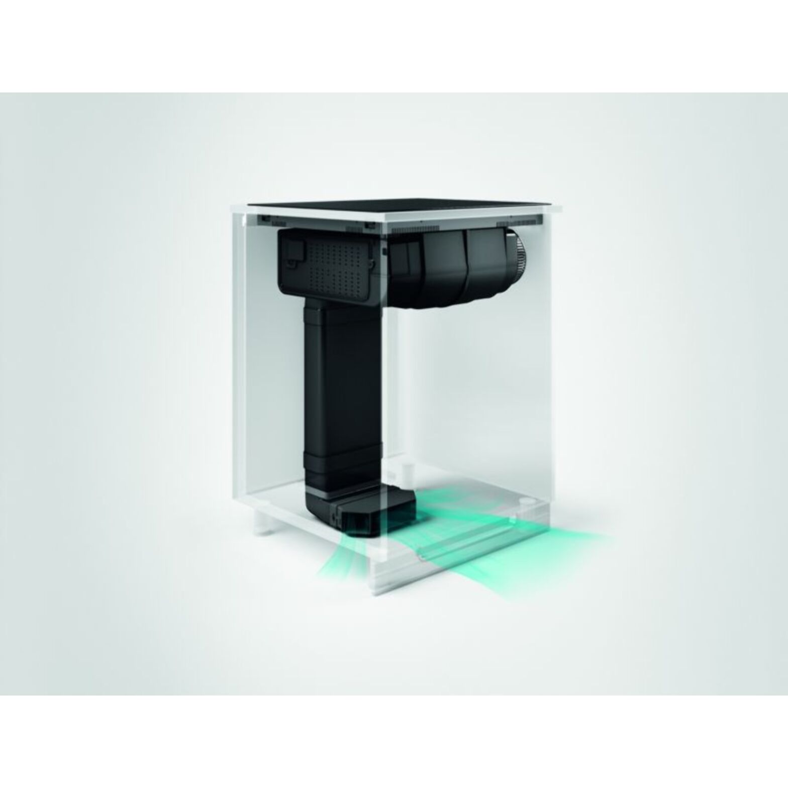 Plaque induction aspirante ELICA NIKOLATESLA ALPHA BL/A/78 (évac/recycl)