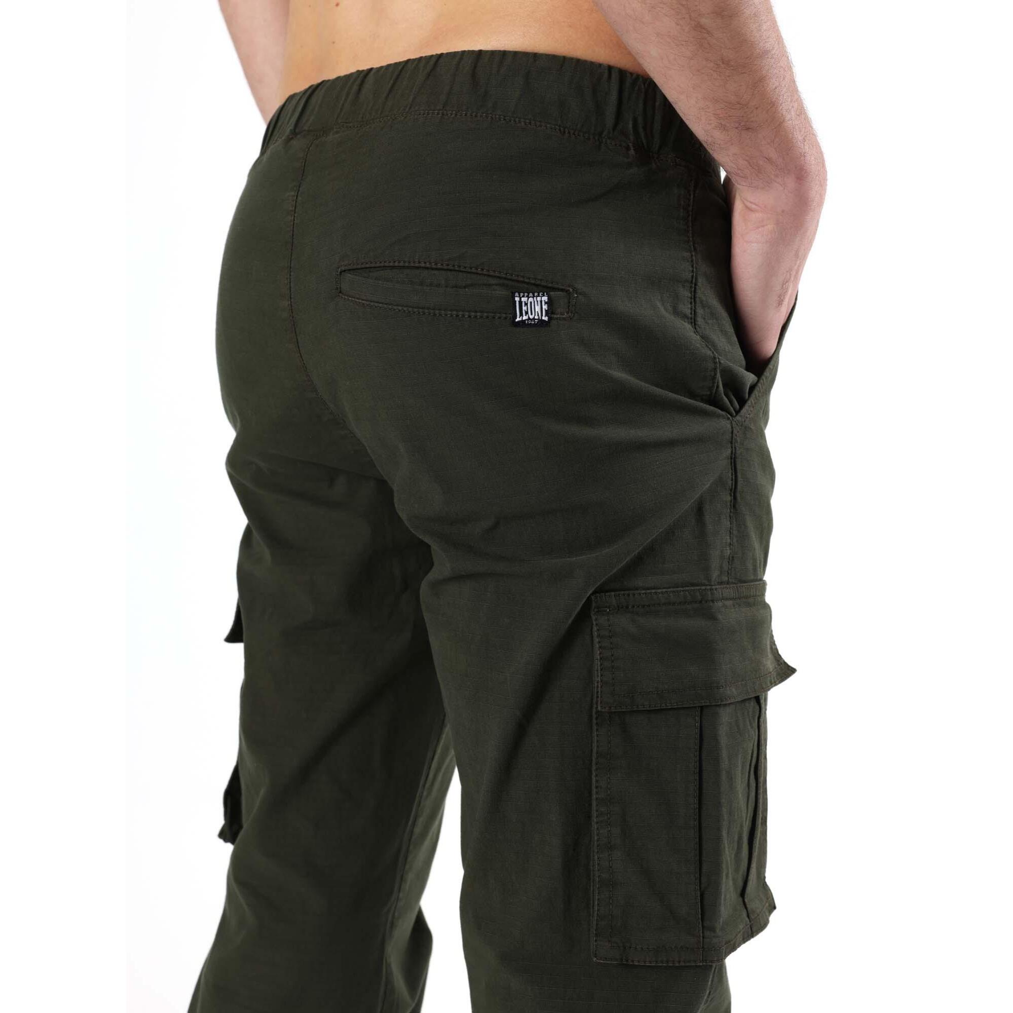 Pantaloni cargo da uomo con tasconi Leone Beach