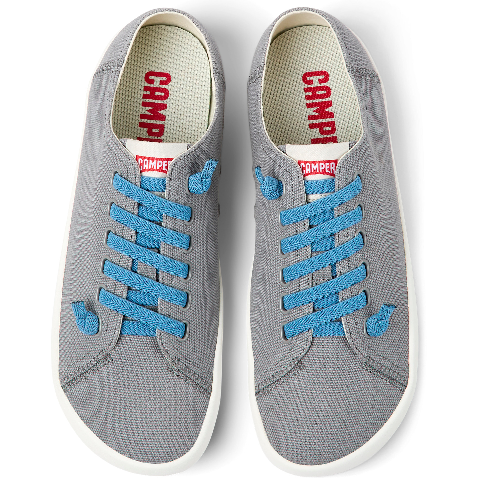 Sneakers - CAMPER Peu Rambla Vulcanizado - Grigio - Tessile naturale (cotone riciclato)