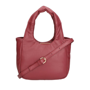 Borsa a mano da donna - Modello Virna - Vera Pelle - 17.0 x 24.0 x 8.0 cm