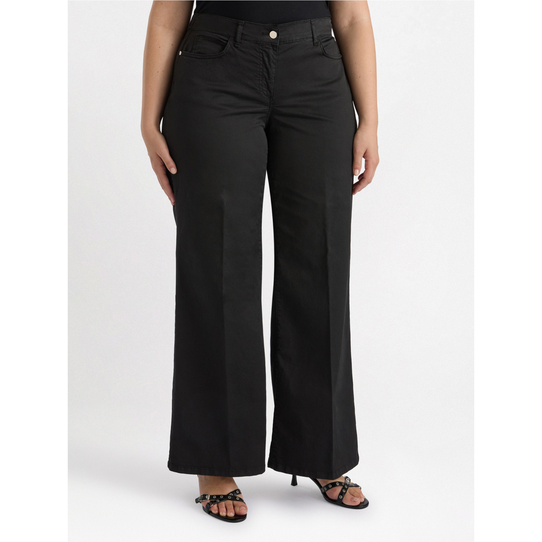 Fiorella Rubino - Pantalones de pierna ancha - Negro
