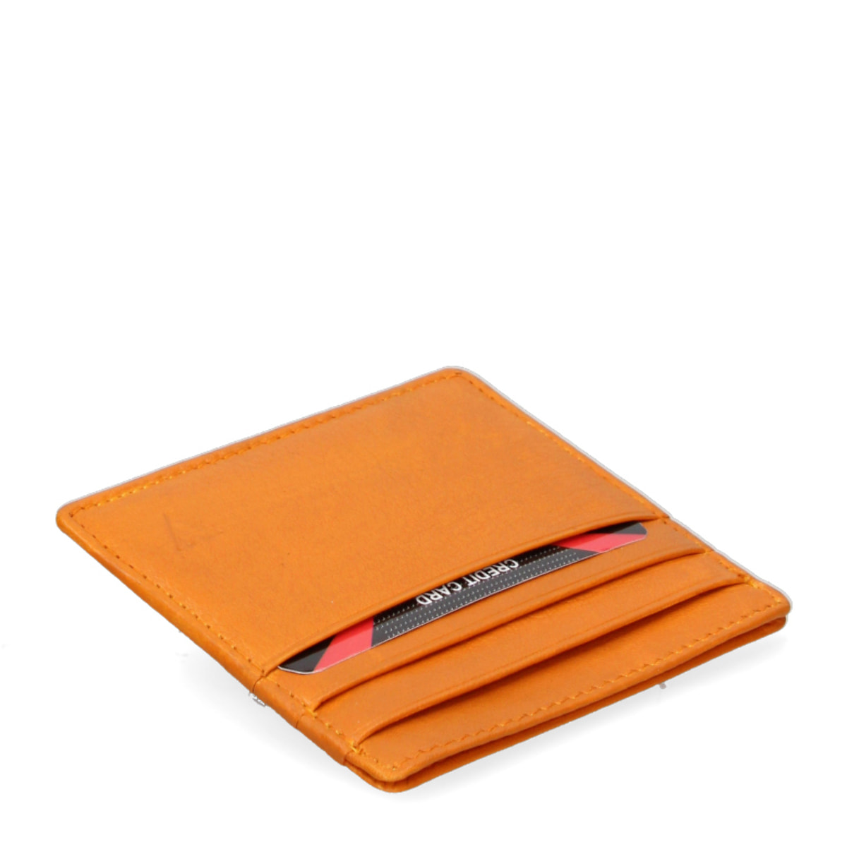 Porta carte da uomo In Vera pelle Made in Italy 10x8,5x0,5 cm