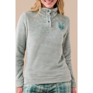 Pigiama donna coral articolo cuore. Noidinotte