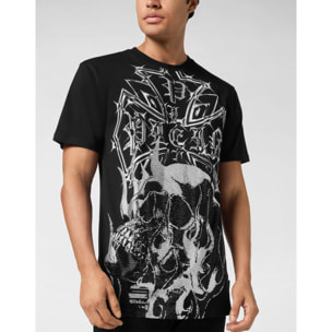 PHILIPP PLEIN T-Shirt Round Neck Ss SKULL