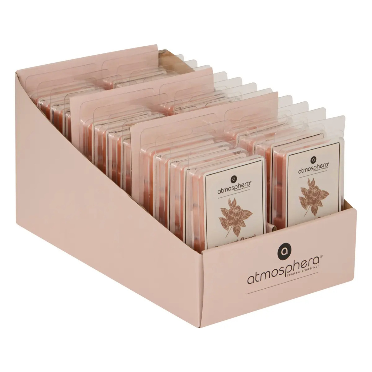 Cire parfumée Laura orange L5,5xp2xH10,2cm