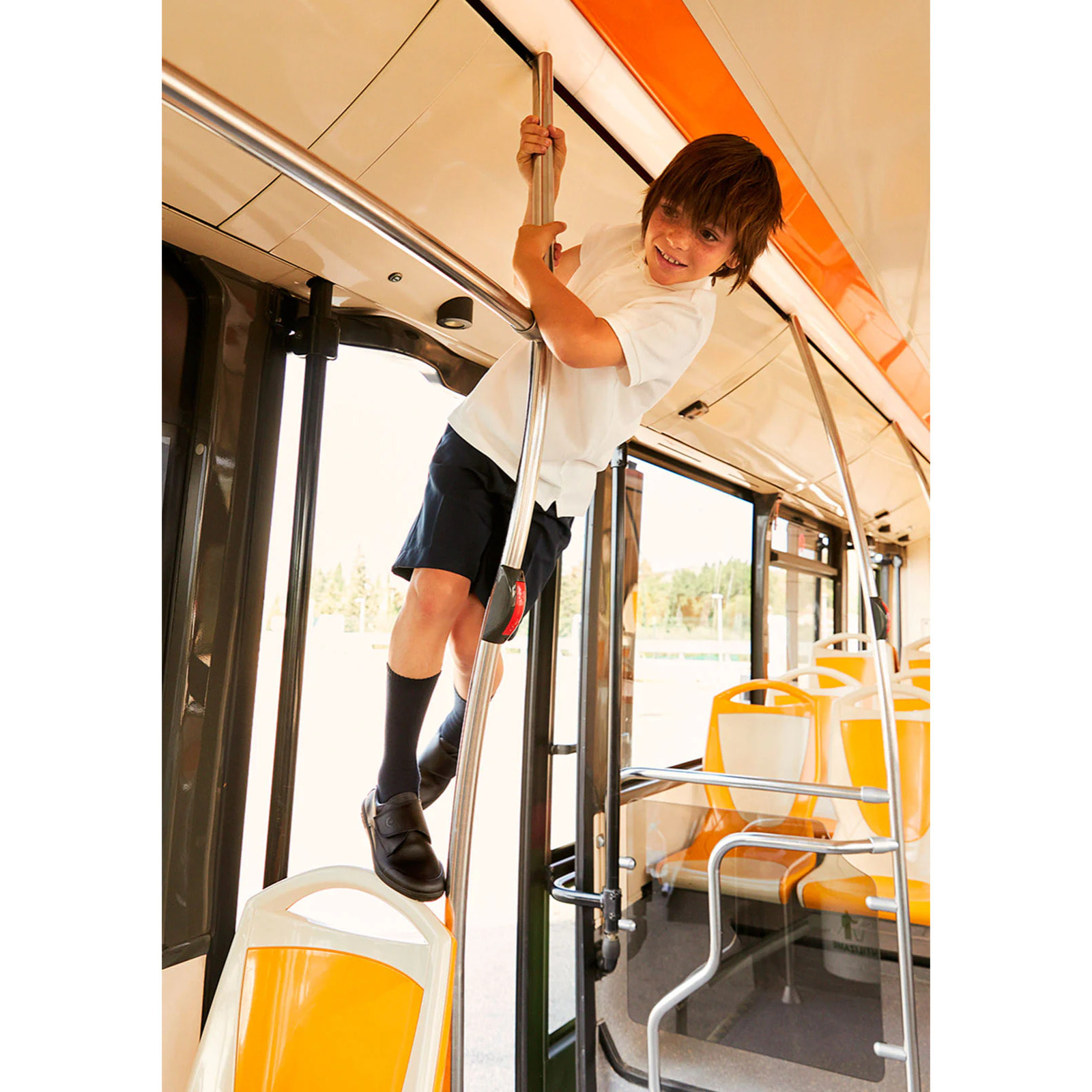 Conguitos - Scarpe scolastiche per bambini in pelle