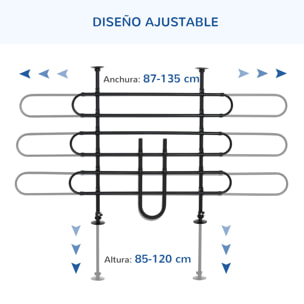 Separador de Coche para Perros Ajustable en Ancho Altura para Maletero Equipaje
