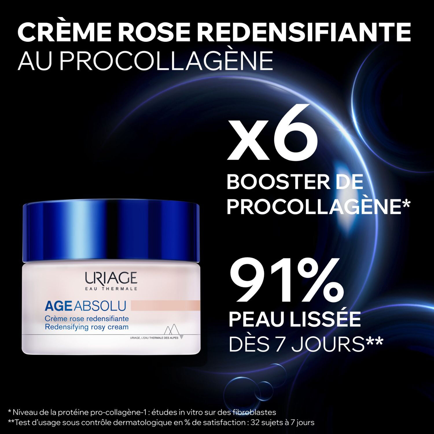 Age Absolu - Crème de Jour Rose Redensifiante Anti-Âge Global 50 ml