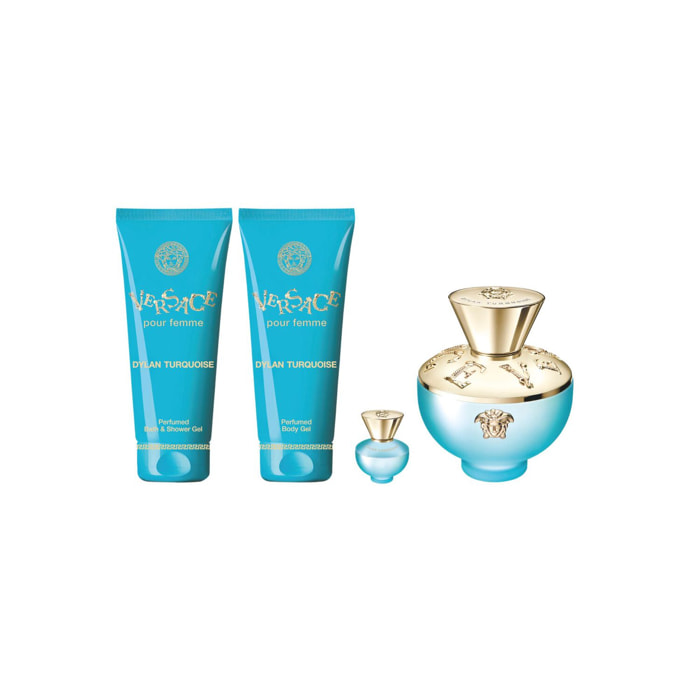 Dylan Turquoise - Coffret Eau de Toilette 100ml + 3 Produits