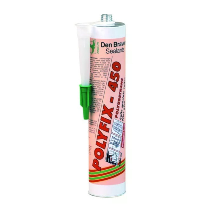 Mastic colle Polyfix 450 spécial tuiles - poche 400ml BOSTIK - Den Braven- 30629124