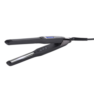 Fer à lisser sublime platinum volume flat - noir + coloris argenté - 48w