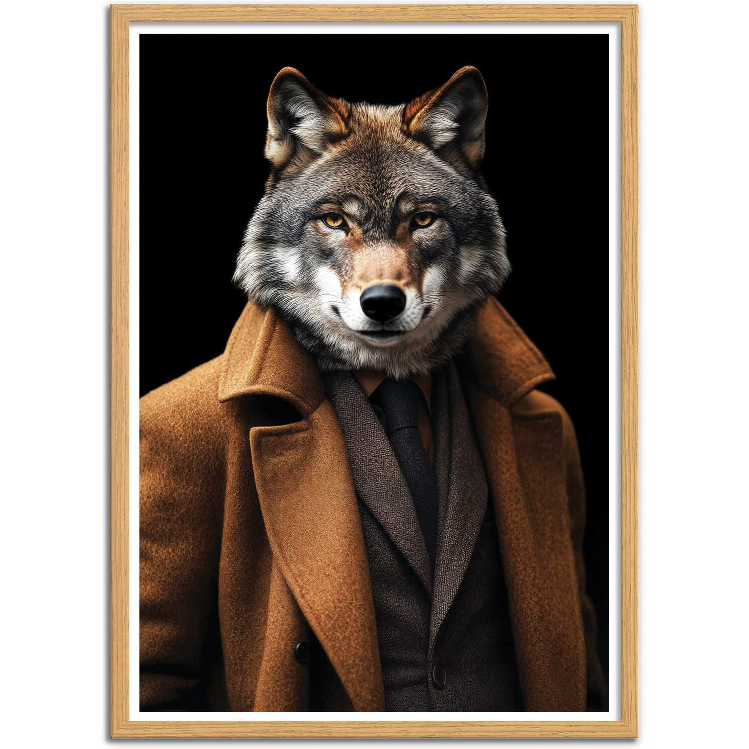 Affiche - Wolf Wild Suits - Philippe Hugonnard